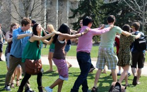 The first Mp3 Flash Mob I planned was a lot of fun, and a huge success!