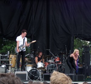 July Talk performing at TURF 2014